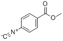 Benzoic acid, 4-isocyano-, methyl ester (9CI) Struktur