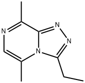 3-Ethyl-5,8-dimethyl-1,2,4-triazolo[4,3-a]pyrazine Struktur