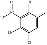 3,6-Dichloro-4-methyl-2-nitroaniline Struktur