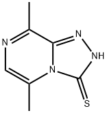 5,8-Dimethyl-1,2,4-triazolo[4,3-a]pyrazine-3-thiol Struktur