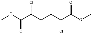 2,5-Dichloroadipic acid dimethyl ester Struktur