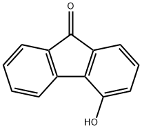 4-hydroxyfluoren-9-one Struktur