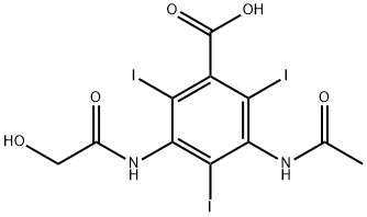 Ioxotrizoic acid Struktur