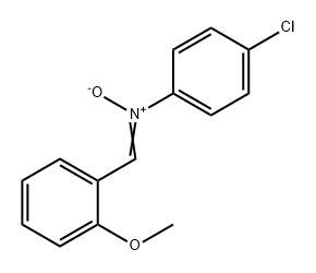 (4-Chlorophenyl)(2-methoxybenzylidene)azane oxide Struktur