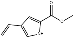 1H-Pyrrole-2-carboxylicacid,4-ethenyl-,methylester(9CI) Struktur