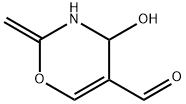 2H-1,3-Oxazine-5-carboxaldehyde, 3,4-dihydro-4-hydroxy-2-methylene- (9CI) Struktur