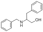 DL-2-(Benzylamino)-3-phenyl-1-propanol Struktur