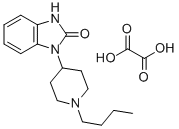 1-(1-butyl)-4-(2-oxo-1-benzimidazolinyl)piperidine oxalate Struktur