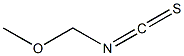 METHOXYMETHYL ISOTHIOCYANATE Struktur