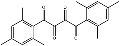 1,4-bis(2,4,6-trimethylphenyl)butane-1,2,3,4-tetrone Struktur