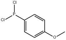 1-(Dichlorophosphino)-4-methoxybenzene Struktur