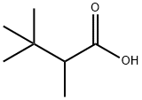 2,3,3-TRIMETHYLBUTANOIC ACID Struktur