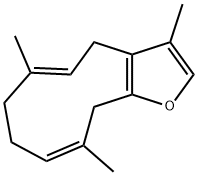 Furanodiene Struktur