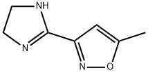 Isoxazole, 3-(2-imidazolin-2-yl)-5-methyl- (8CI) Struktur