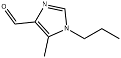 1H-Imidazole-4-carboxaldehyde, 5-methyl-1-propyl- (9CI) Struktur