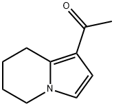 Ethanone, 1-(5,6,7,8-tetrahydro-1-indolizinyl)- (9CI) Struktur