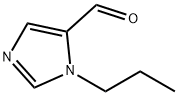 1H-Imidazole-5-carboxaldehyde,1-propyl-(9CI) Struktur