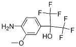 2-(4-aMino-3-Methoxyphenyl)-1,1,1,3,3,3-hexafluoropropan-2-ol Struktur