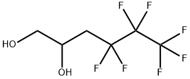 4,4,5,5,6,6,6-HEPTAFLUOROHEXANE-1,2-DIOL Struktur