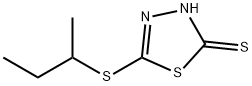 5-(SEC-BUTYLTHIO)-1,3,4-THIADIAZOLE-2-THIOL Struktur