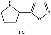 5-pyrrolidin-2-ylisoxazole dihydrochloride Struktur