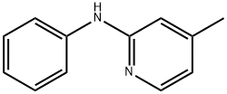 2-anilino-4-methylpyridine Struktur