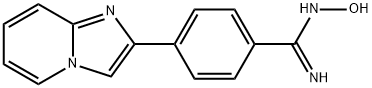 N'-Hydroxy-4-imidazo[1,2-a]pyridin-2-ylbenzenecarboximidamide Struktur