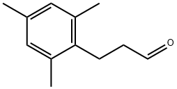 Benzenepropanal, 2,4,6-triMethyl- Struktur