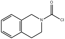 2(1H)-Isoquinolinecarbonylchloride,3,4-dihydro-(9CI) Struktur