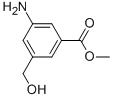 METHYL 3-AMINO-5-(HYDROXYMETHYL)BENZOATE Struktur