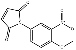 1-(4-METHOXY-3-NITROPHENYL)-1H-PYRROLE-2,5-DIONE Struktur