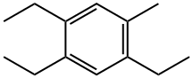 2,4,5-Triethyltoluene Struktur