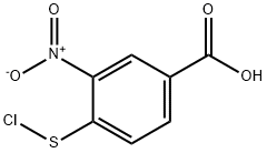 2-NITRO-4-CARBOXYPHENYLSULFENYL CHLORIDE Struktur