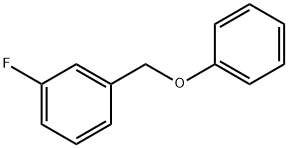 3-Fluorobenzyloxybenzene Struktur