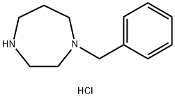 1-BENZYL-HOMOPIPERAZINE 2 HCL Struktur