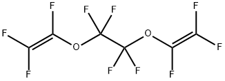 1,1'-[(1,1,2,2-tetrafluoroethylene)bis(oxy)]bis[1,2,2-trifluoroethylene] Struktur