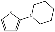 1-(THIEN-2-YL)-PIPERIDINE Struktur