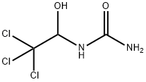 Trichloro-ethylol-urea Struktur