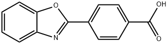 4-(Benzoxazol-2-yl)benzoic acid Struktur