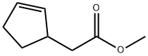 methyl cyclopent-2-ene-1-acetate Struktur