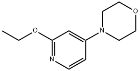 Morpholine, 4-(2-ethoxy-4-pyridinyl)- (9CI) Struktur