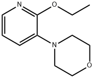 Morpholine, 4-(2-ethoxy-3-pyridinyl)- (9CI) Struktur