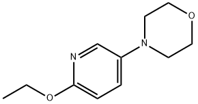 Morpholine, 4-(6-ethoxy-3-pyridinyl)- (9CI) Struktur