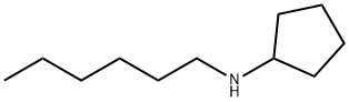 N-Cyclopentyl-N-hexylamine Struktur