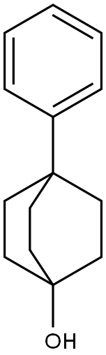 4-phenylbicyclo[2.2.2]octan-1-ol Struktur