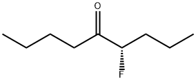 5-Nonanone,  4-fluoro-,  (4S)- Struktur