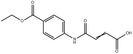 N-(4-CARBETHOXYPHENYL)MALEAMIC ACID Struktur