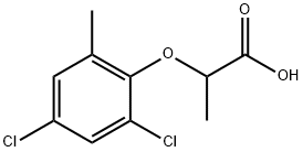 2-(4,6-DICHLORO-2-METHYL-PHENOXY)-PROPIONIC ACID Struktur