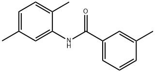 N-(2,5-dimethylphenyl)-3-methylbenzamide Struktur