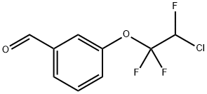 3-(2-CHLORO-1,1,2-TRIFLUOROETHOXY)BENZALDEHYDE Struktur